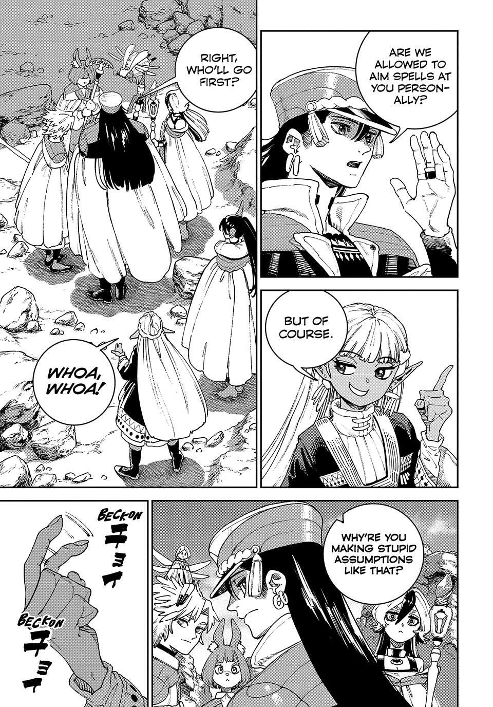 The Journey of a Dark Elf with Fading Powers