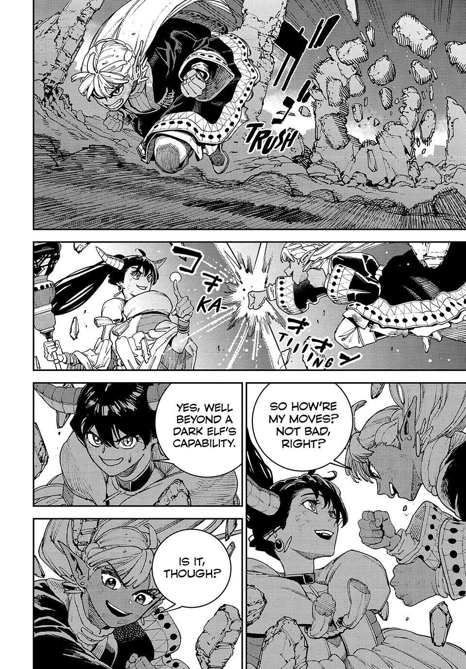 The Journey of a Dark Elf with Fading Powers