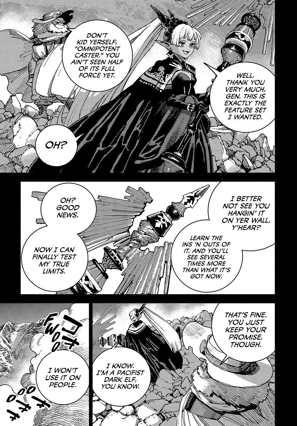 The Journey of a Dark Elf with Fading Powers