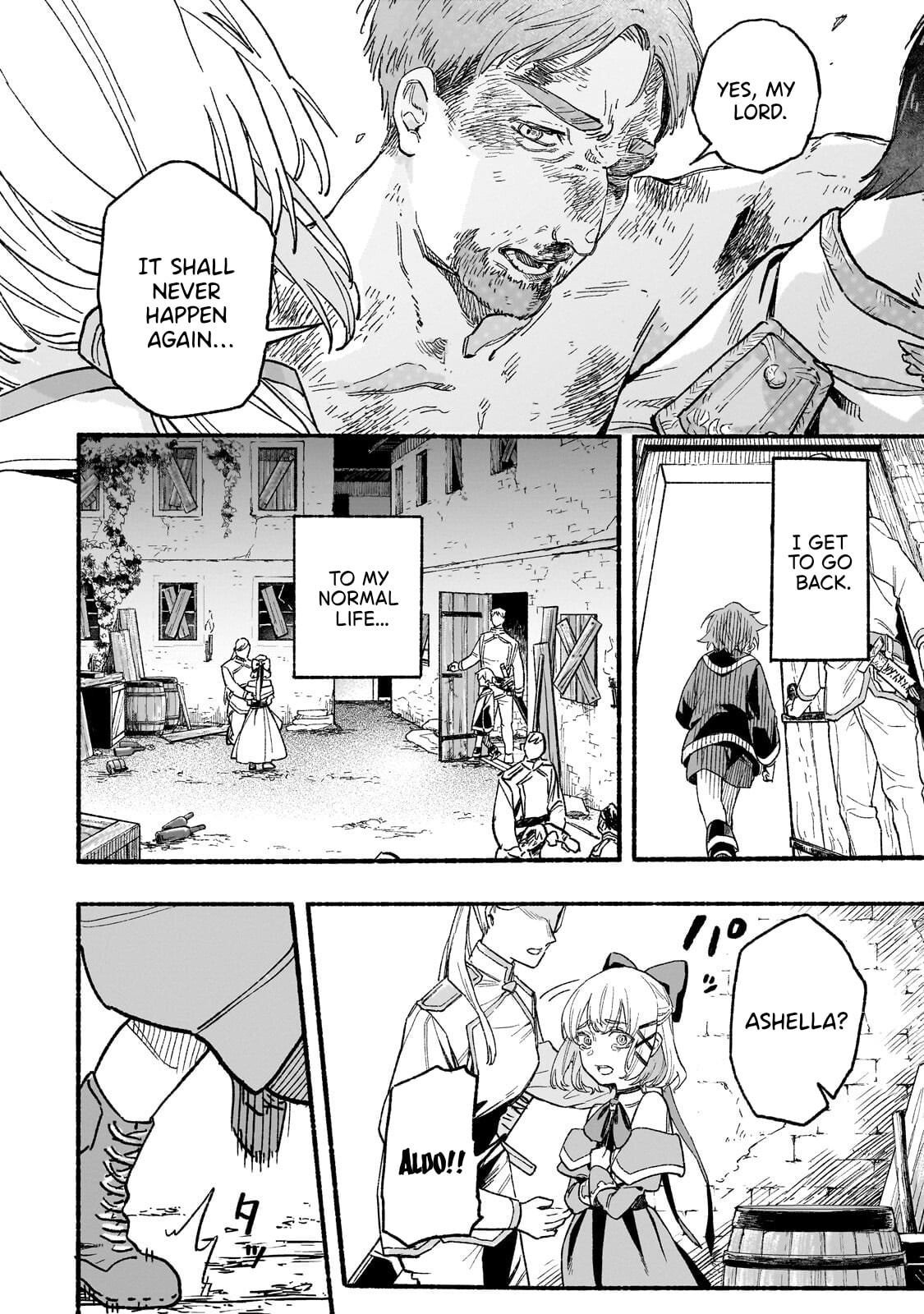 Aldo's Reincarnation in Another World