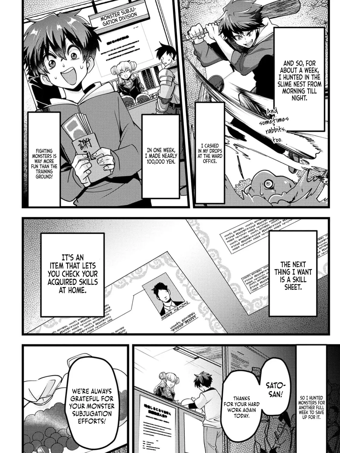 Chronicles of an Online Game Addict's Reincarnation in Another World: He Can't Use the Fighting Skill That Earned Him the Title of Fist King, so He Started Swinging a Club for Eight Hours a Day