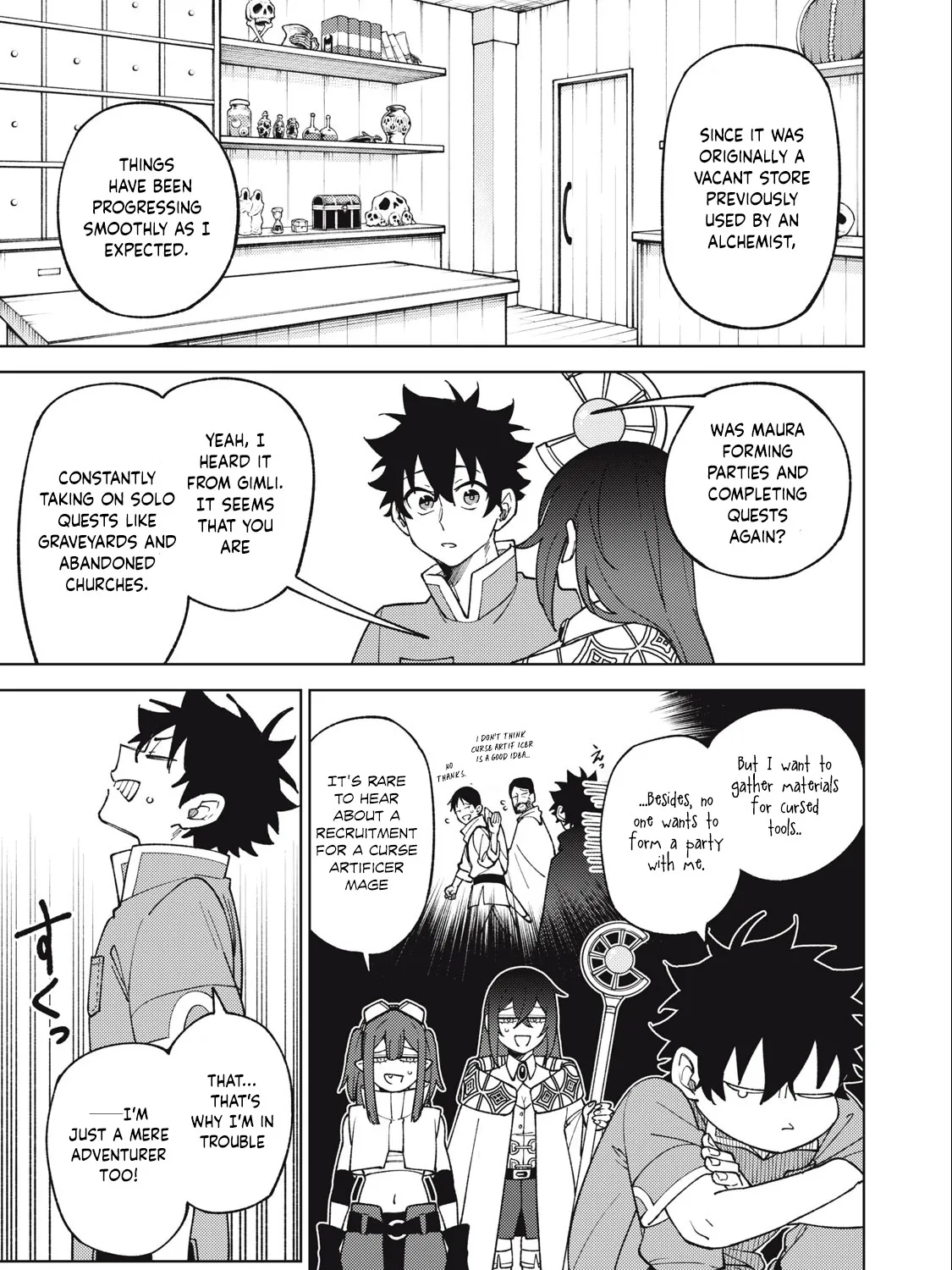 I'm a Curse Crafter, and I Don't Need an S-Rank Party!