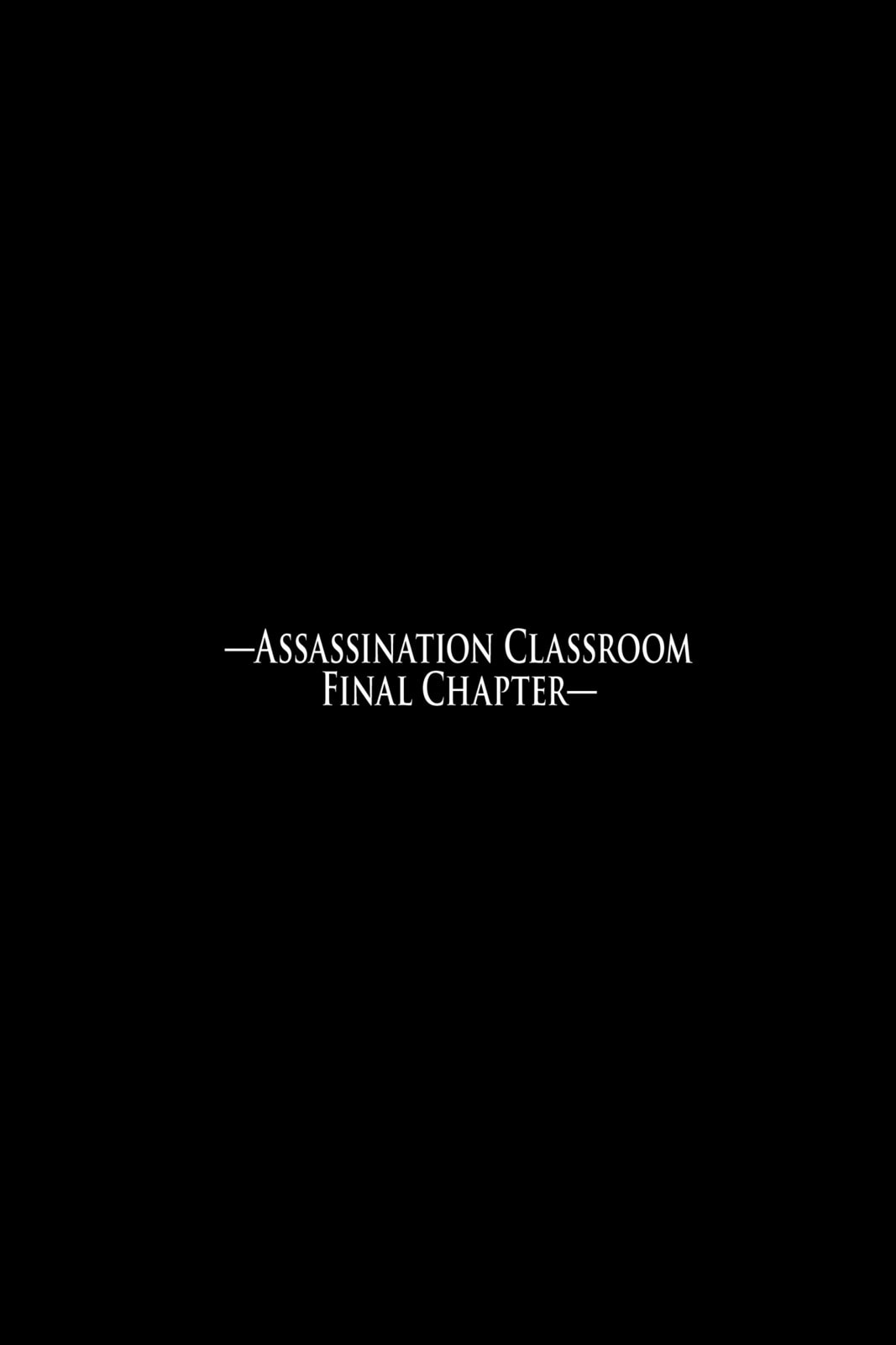 Assassination Classroom