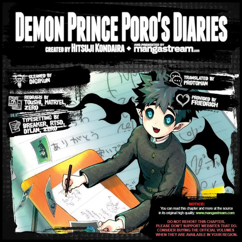 Demon Prince Poro's Diaries