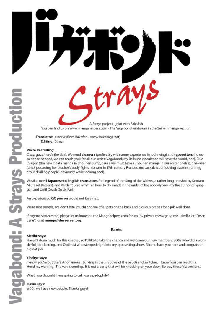 Vagabond Manga