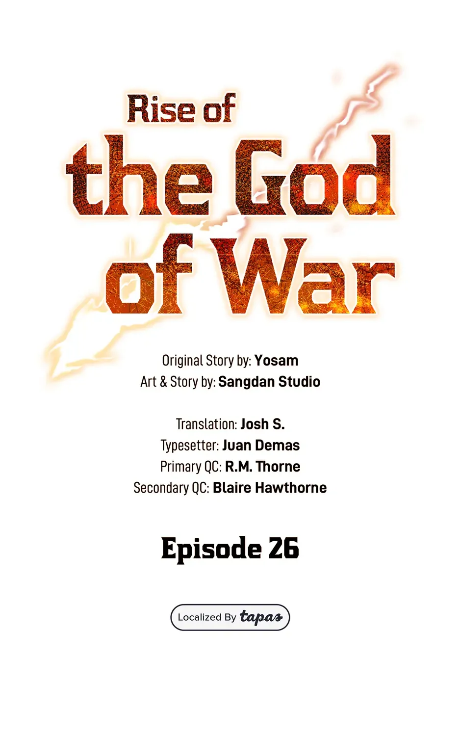 Rise of the God of War