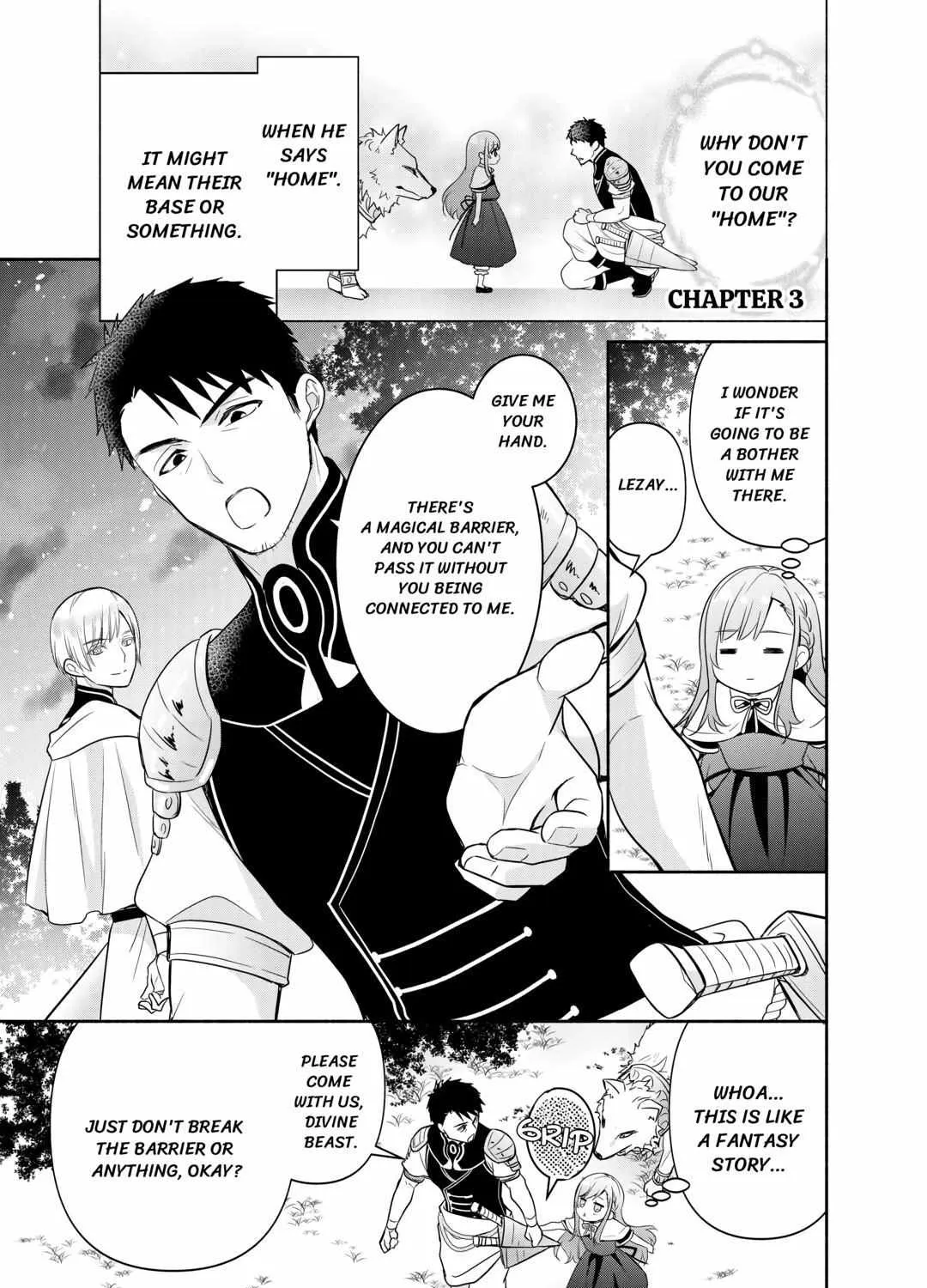 The Reincarnated Little Girl Lives With Divine Beast, Prince, and Mercenaries of Tough Guys