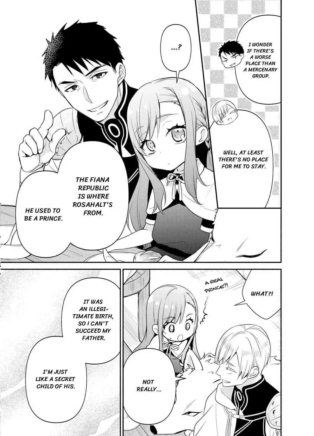 The Reincarnated Little Girl Lives With Divine Beast, Prince, and Mercenaries of Tough Guys