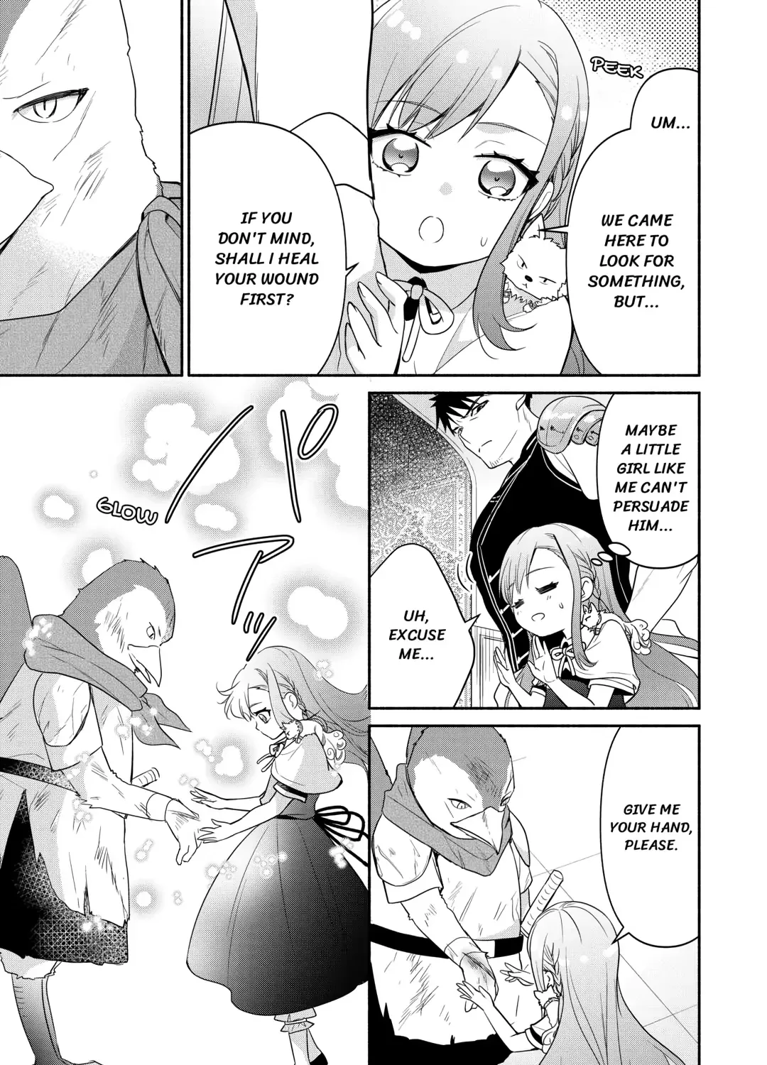 The Reincarnated Little Girl Lives With Divine Beast, Prince, and Mercenaries of Tough Guys