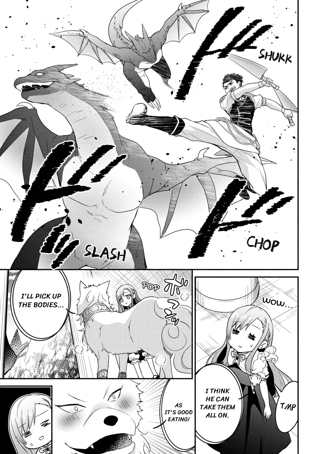 The Reincarnated Little Girl Lives With Divine Beast, Prince, and Mercenaries of Tough Guys