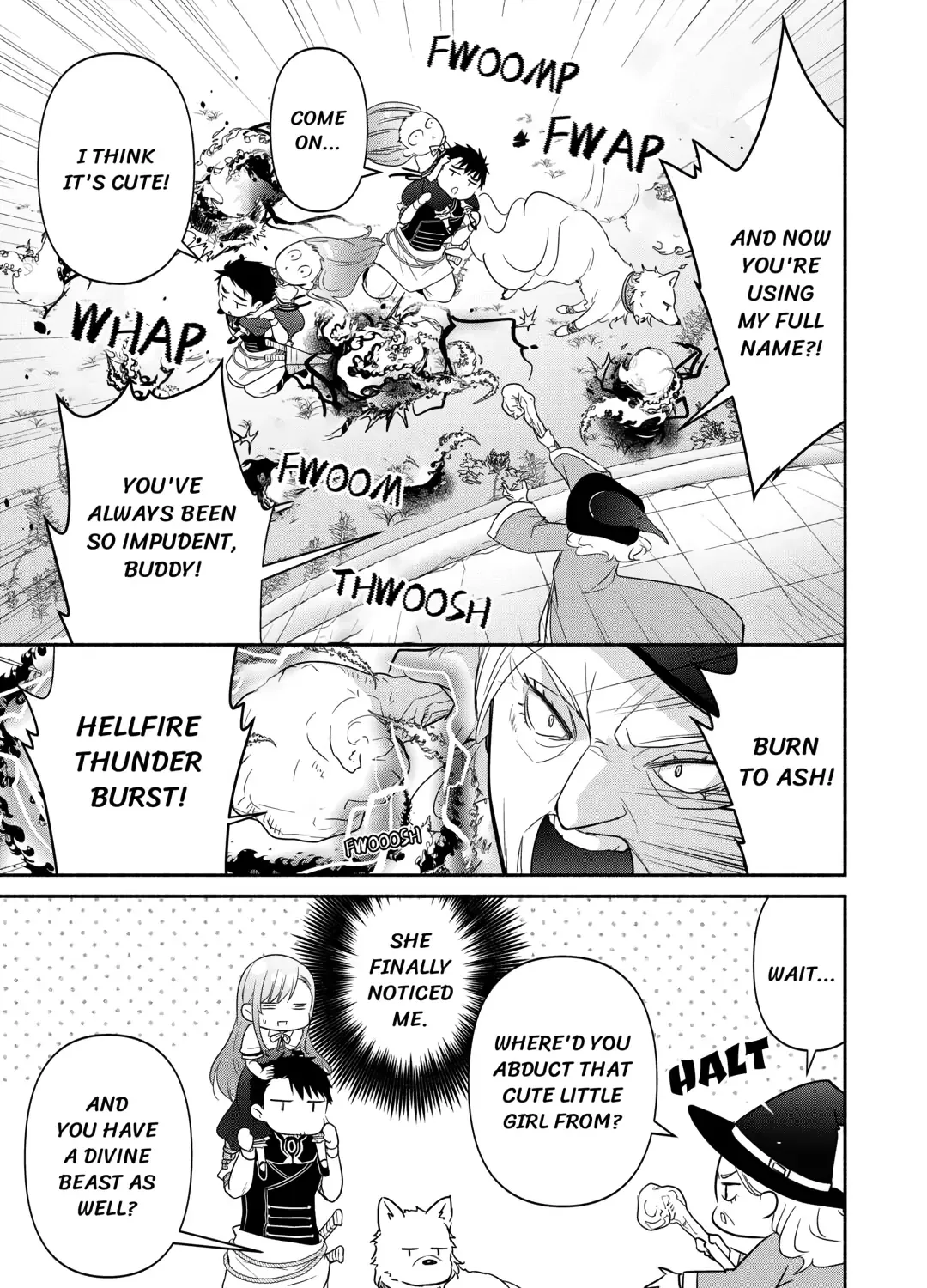 The Reincarnated Little Girl Lives With Divine Beast, Prince, and Mercenaries of Tough Guys