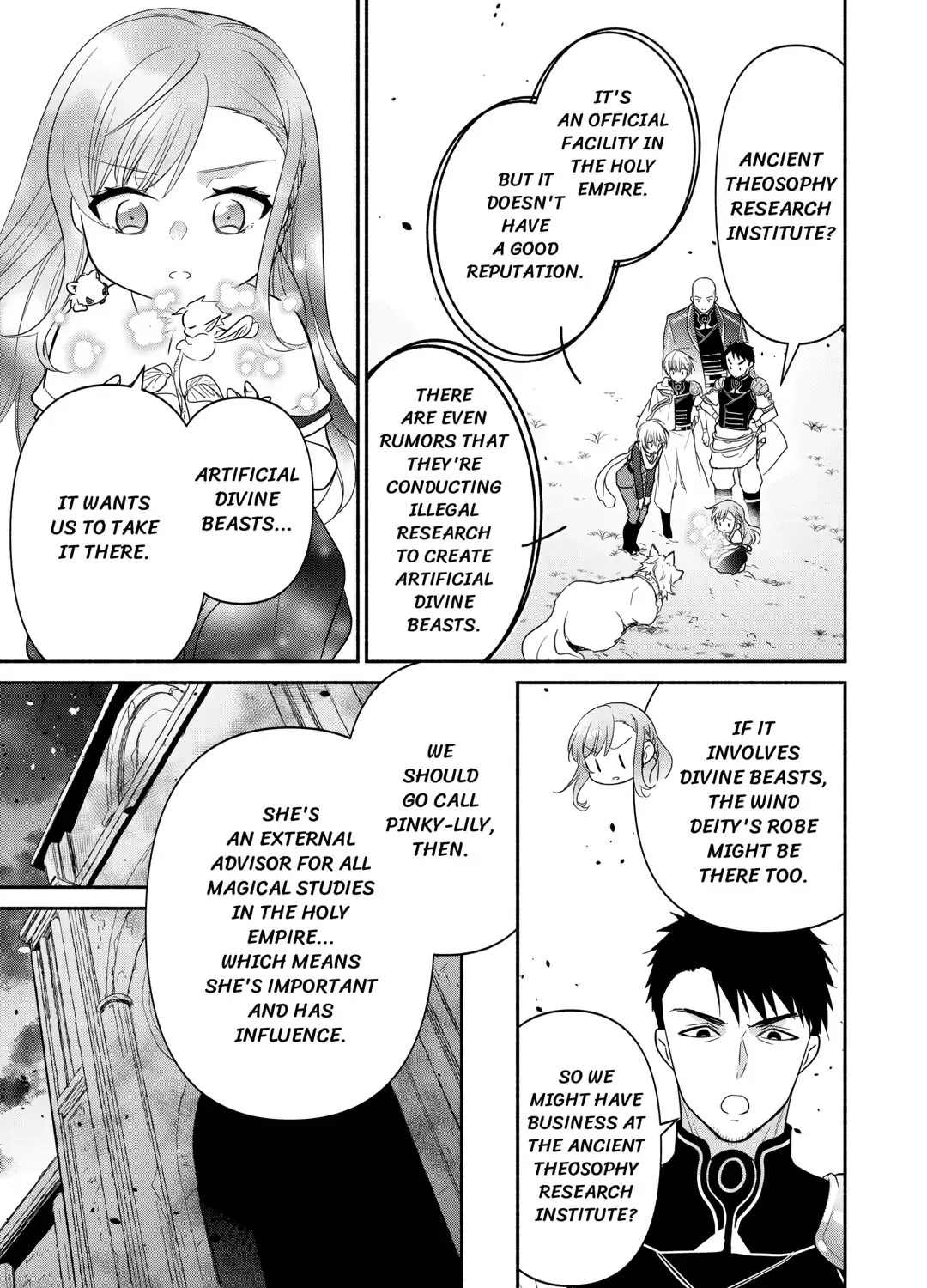 The Reincarnated Little Girl Lives With Divine Beast, Prince, and Mercenaries of Tough Guys