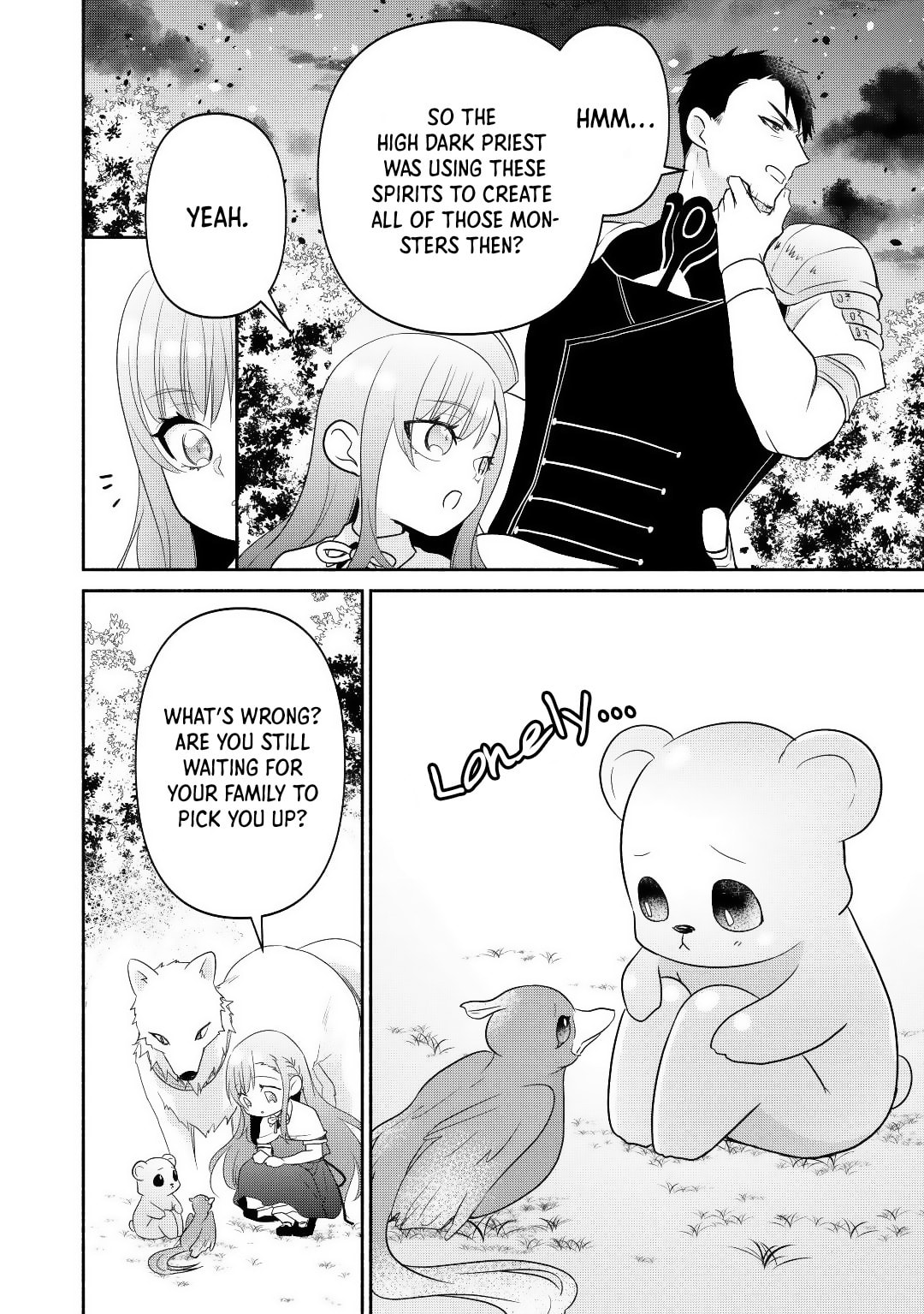 The Reincarnated Little Girl Lives With Divine Beast, Prince, and Mercenaries of Tough Guys