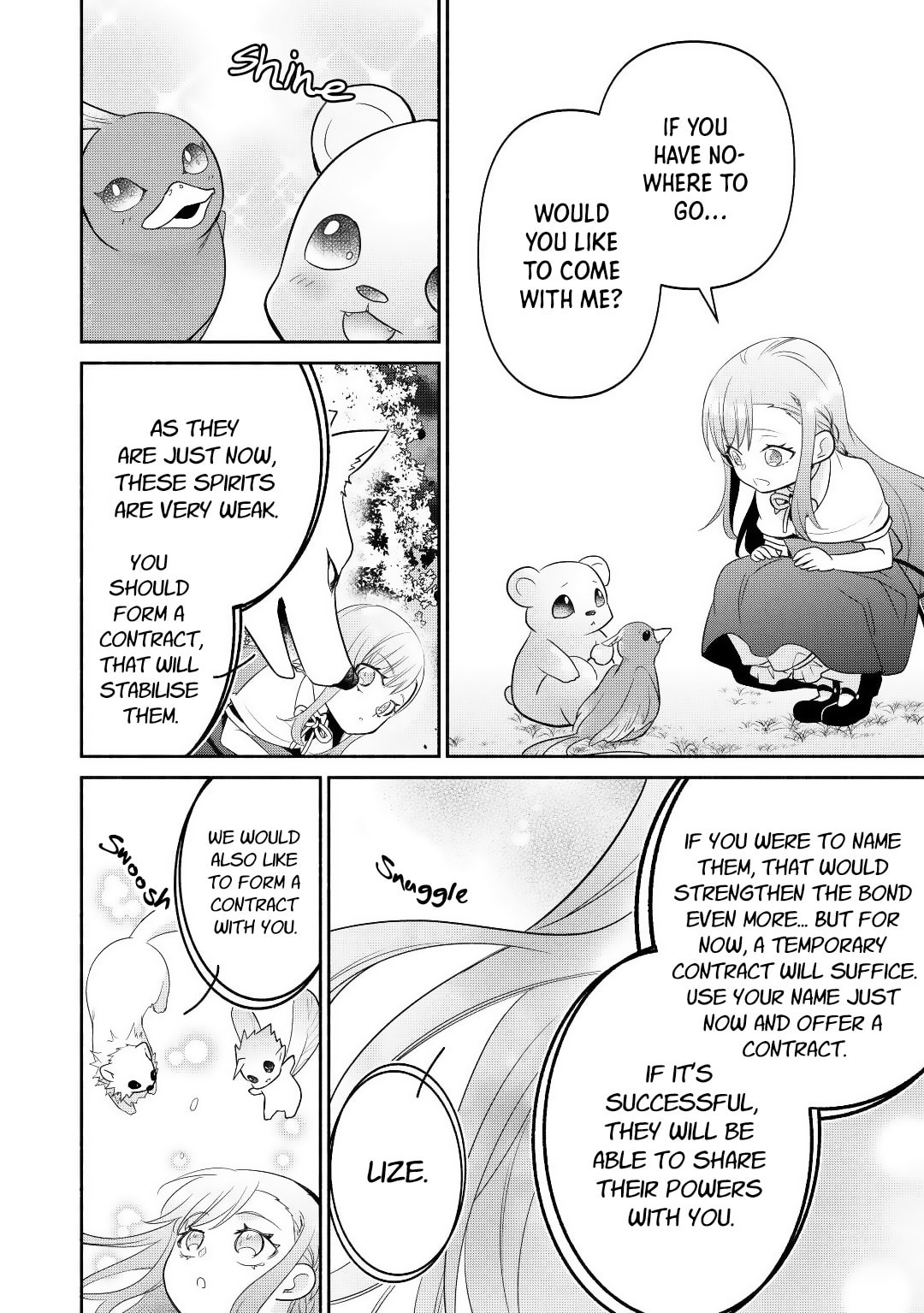 The Reincarnated Little Girl Lives With Divine Beast, Prince, and Mercenaries of Tough Guys