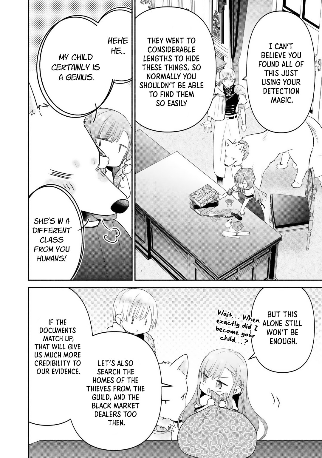 The Reincarnated Little Girl Lives With Divine Beast, Prince, and Mercenaries of Tough Guys