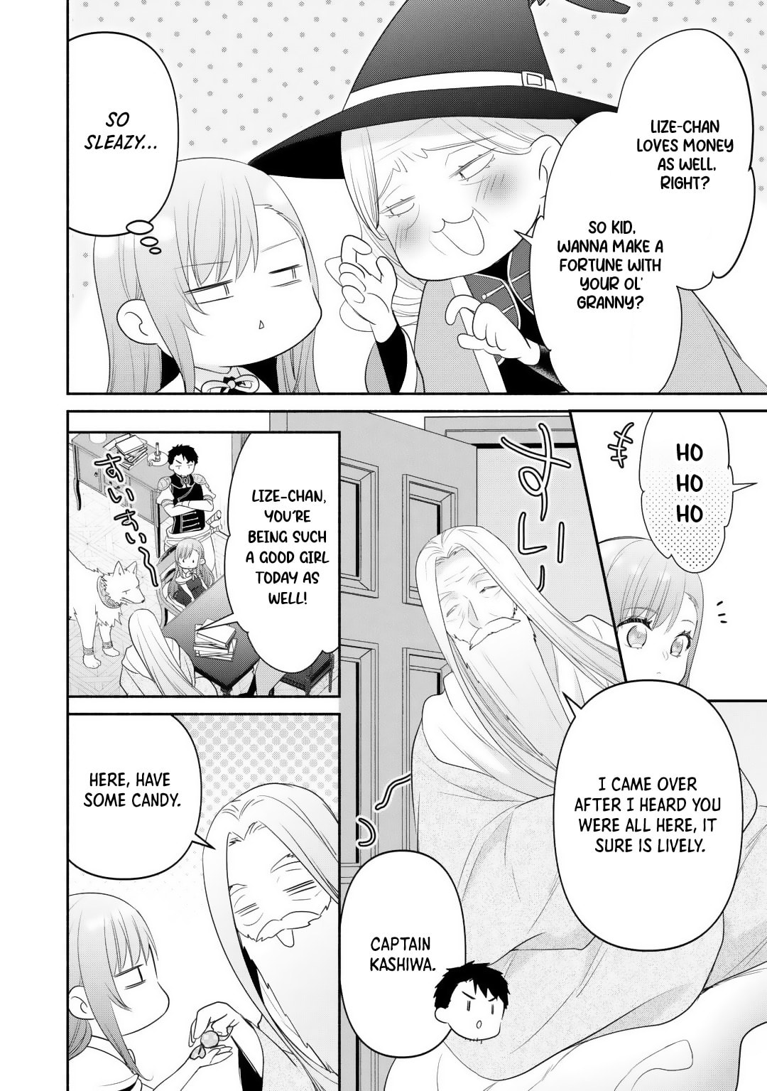 The Reincarnated Little Girl Lives With Divine Beast, Prince, and Mercenaries of Tough Guys