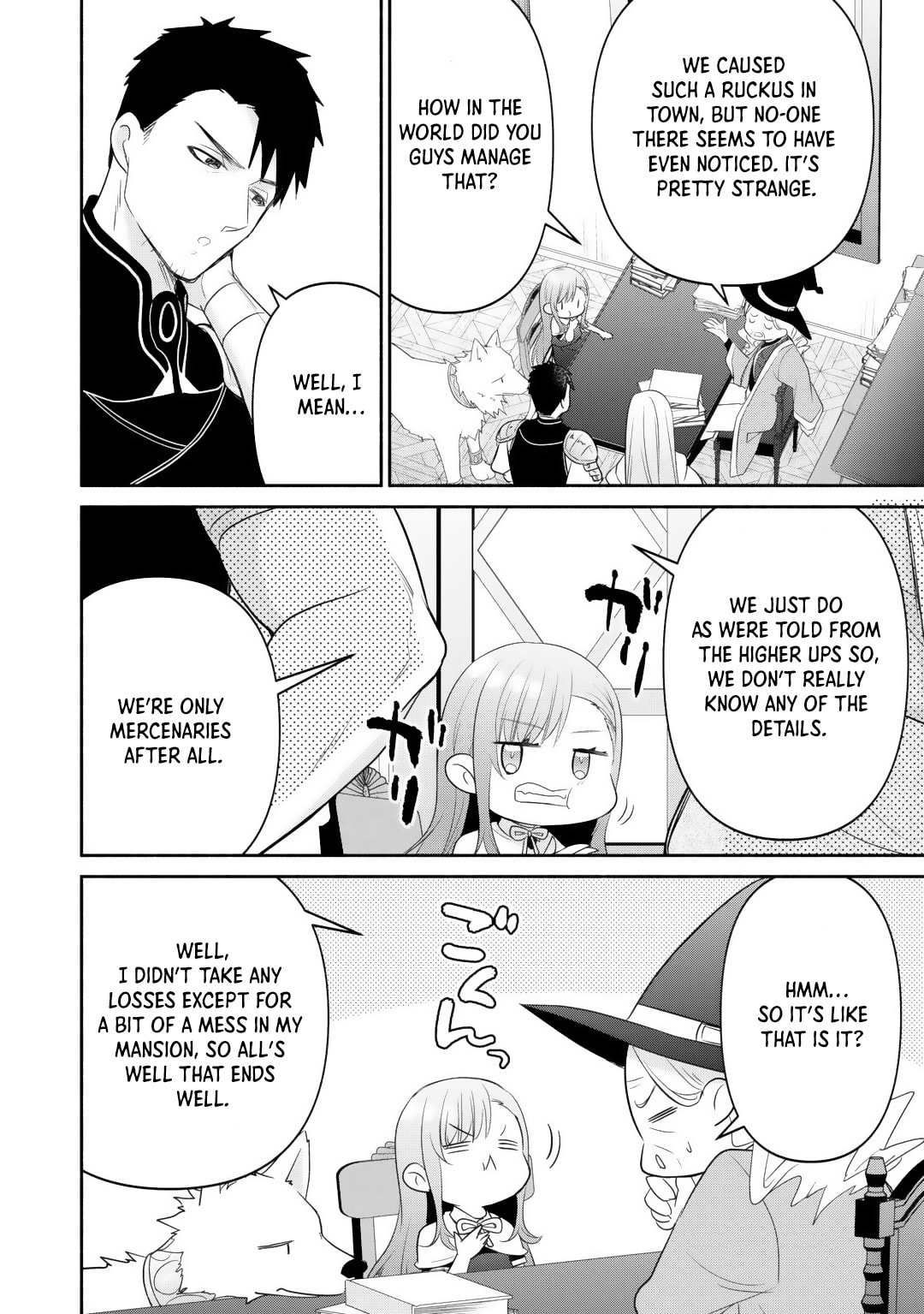 The Reincarnated Little Girl Lives With Divine Beast, Prince, and Mercenaries of Tough Guys