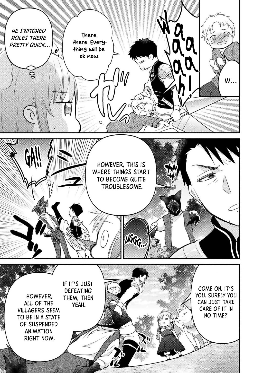 The Reincarnated Little Girl Lives With Divine Beast, Prince, and Mercenaries of Tough Guys