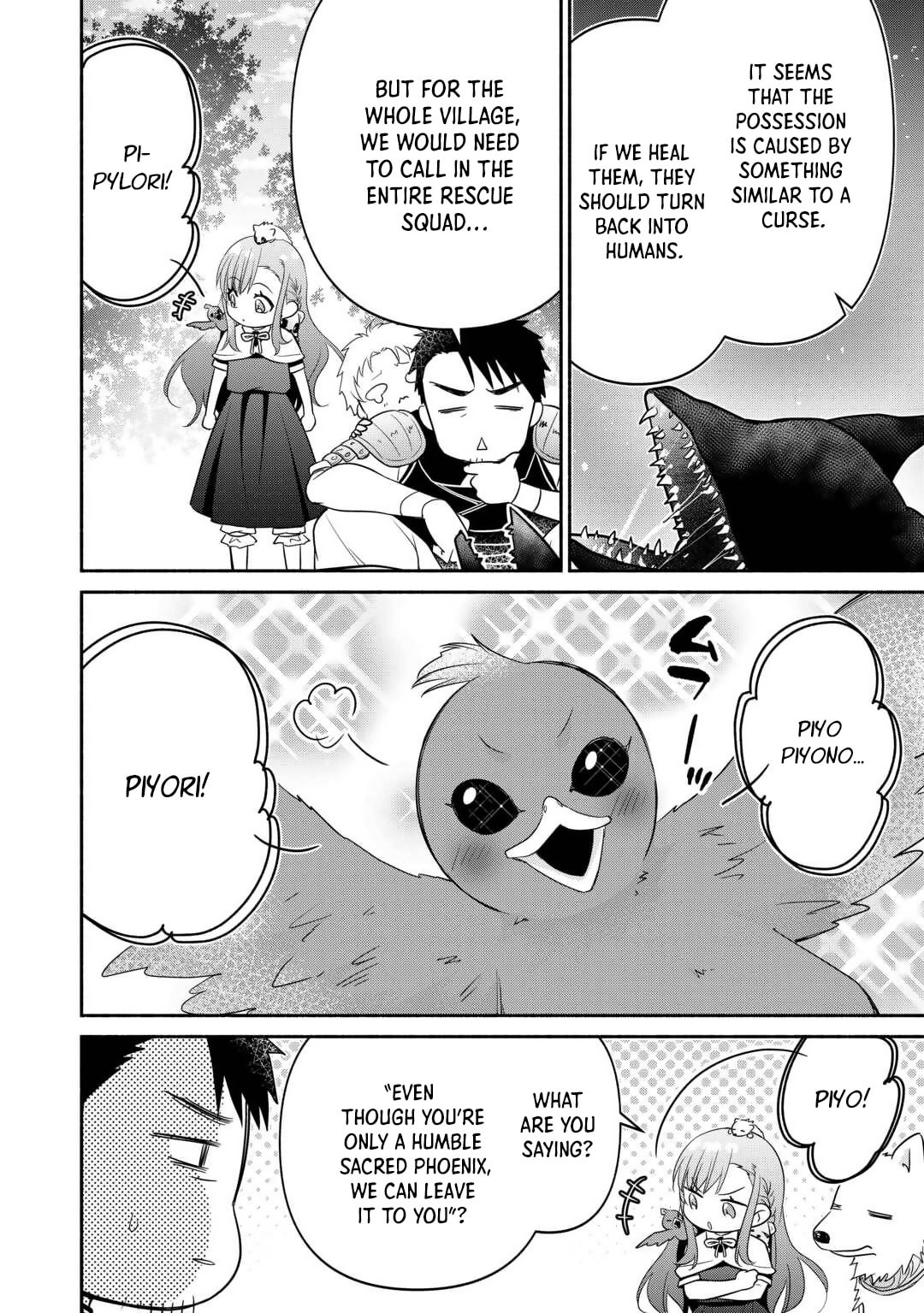 The Reincarnated Little Girl Lives With Divine Beast, Prince, and Mercenaries of Tough Guys