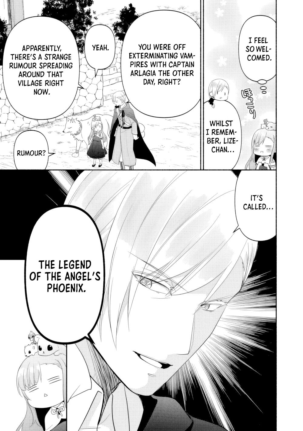 The Reincarnated Little Girl Lives With Divine Beast, Prince, and Mercenaries of Tough Guys