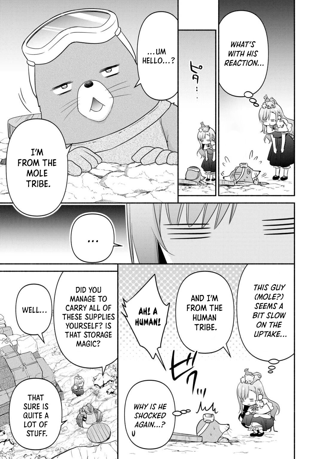 The Reincarnated Little Girl Lives With Divine Beast, Prince, and Mercenaries of Tough Guys