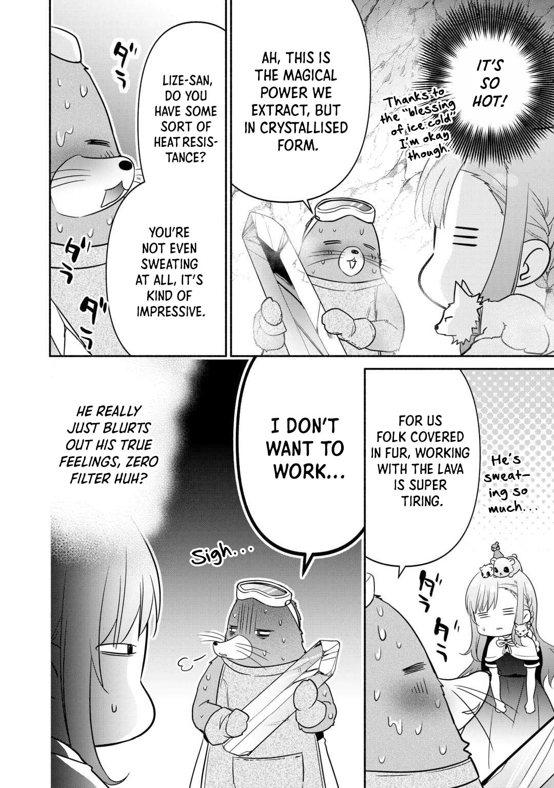 The Reincarnated Little Girl Lives With Divine Beast, Prince, and Mercenaries of Tough Guys