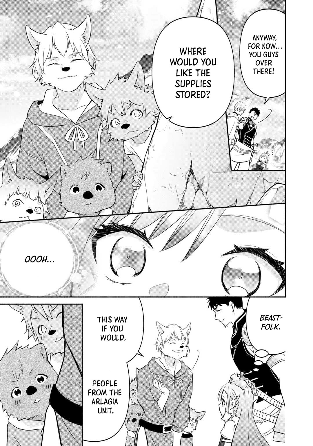 The Reincarnated Little Girl Lives With Divine Beast, Prince, and Mercenaries of Tough Guys