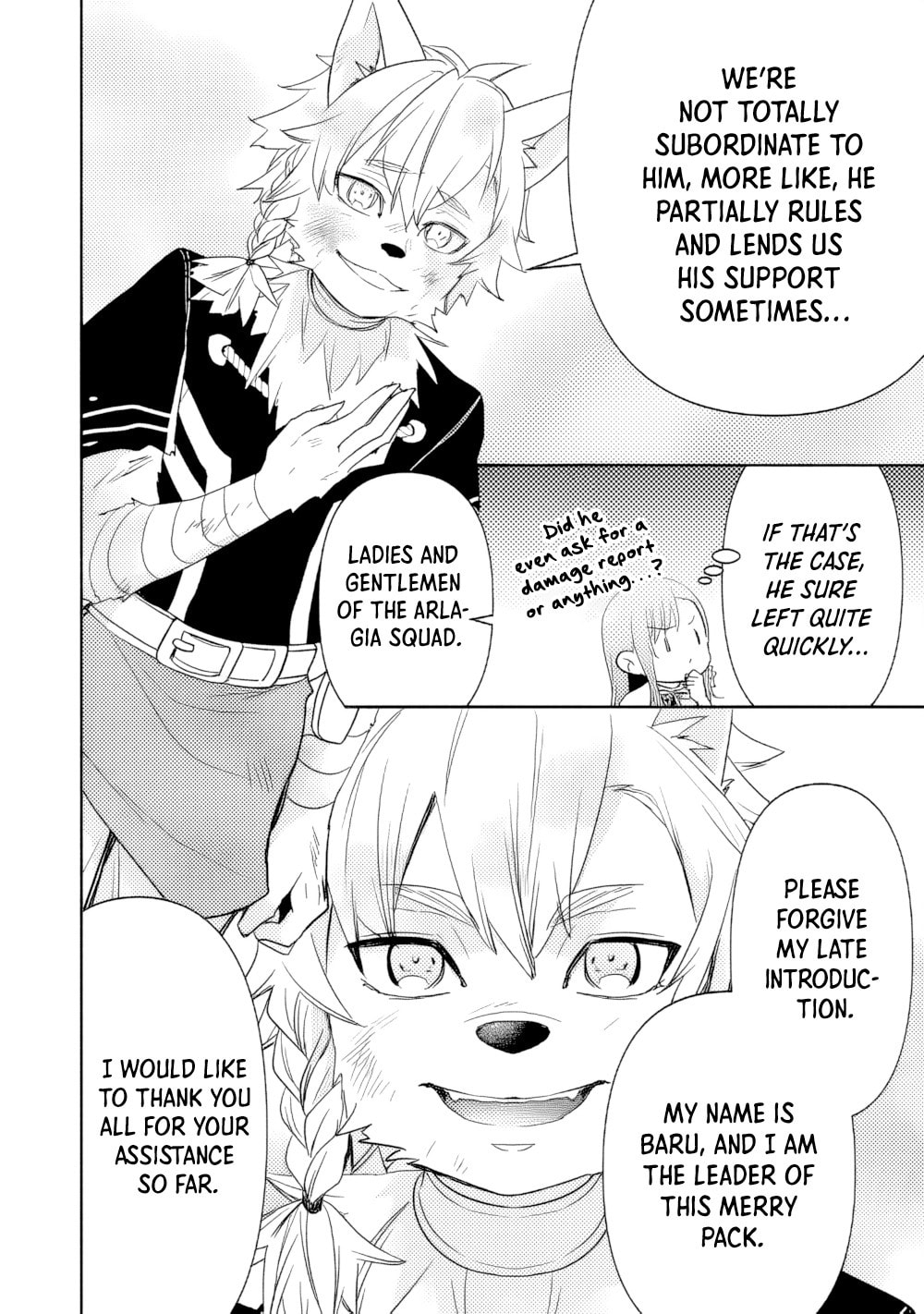 The Reincarnated Little Girl Lives With Divine Beast, Prince, and Mercenaries of Tough Guys