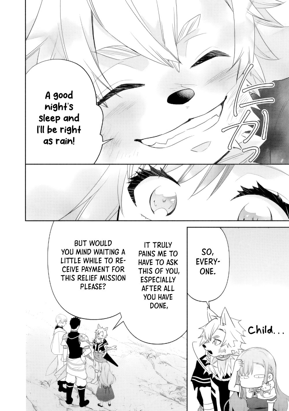 The Reincarnated Little Girl Lives With Divine Beast, Prince, and Mercenaries of Tough Guys