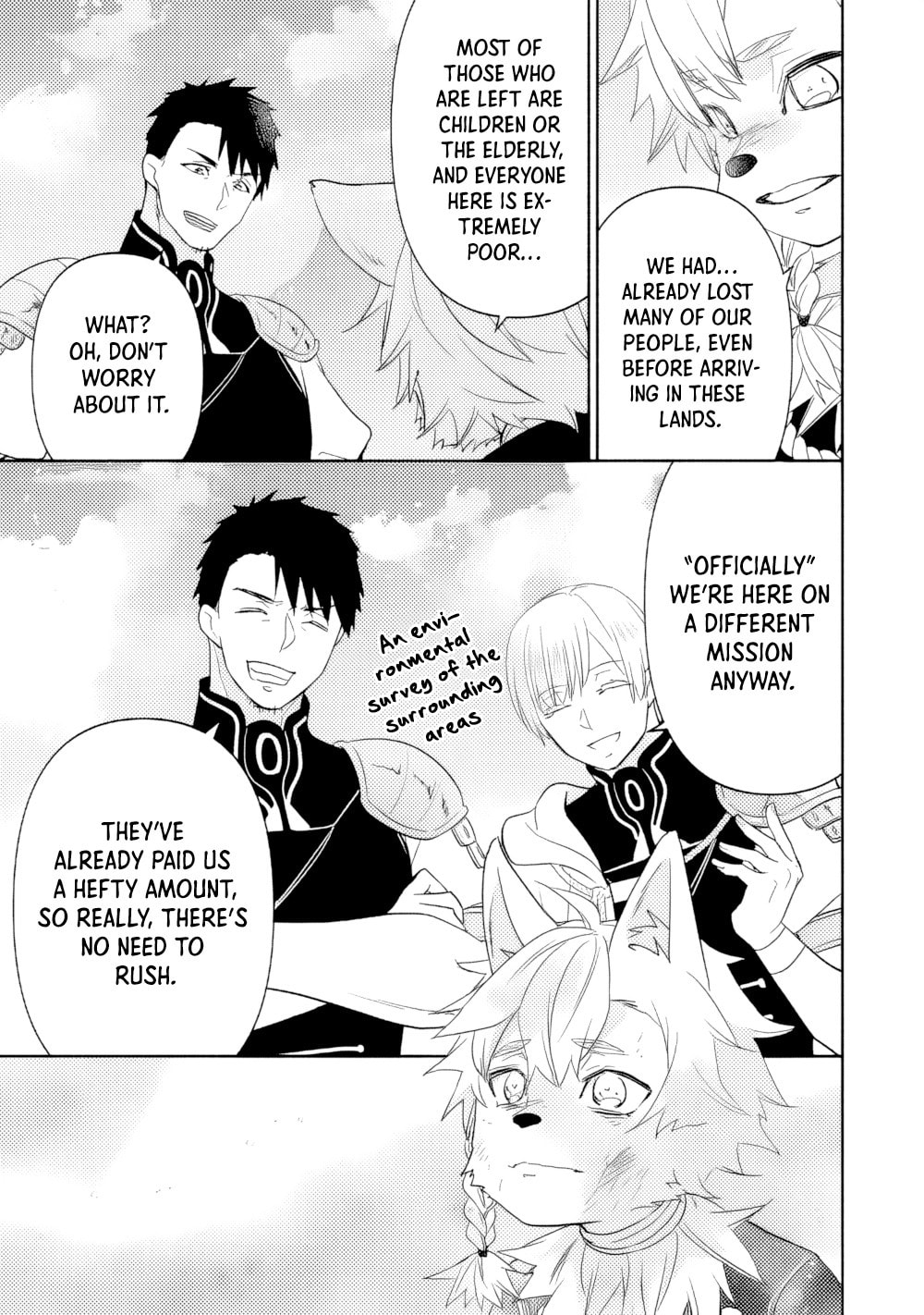 The Reincarnated Little Girl Lives With Divine Beast, Prince, and Mercenaries of Tough Guys