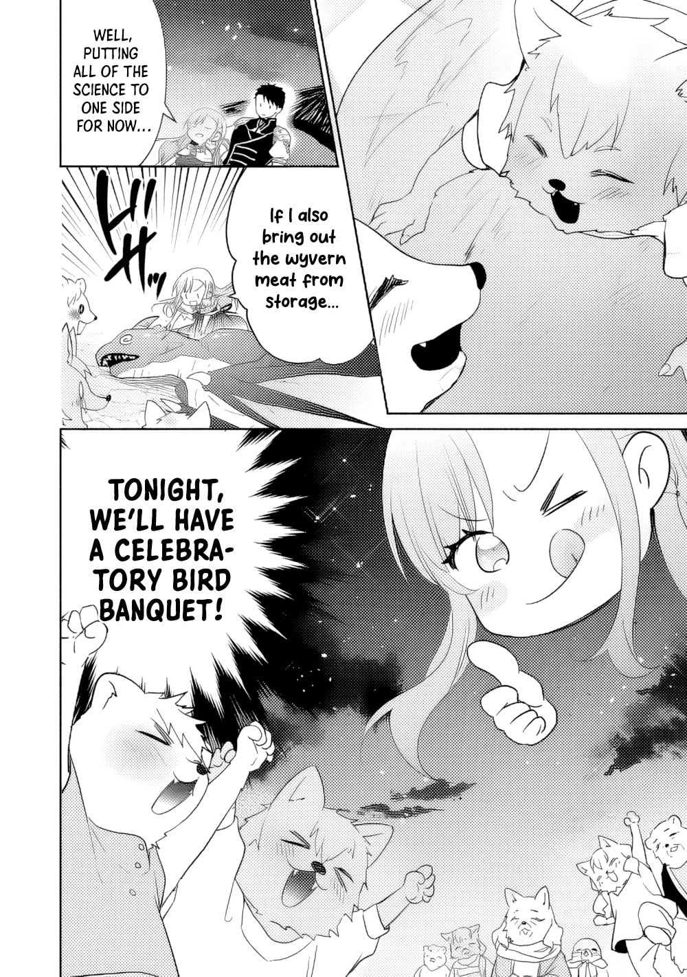 The Reincarnated Little Girl Lives With Divine Beast, Prince, and Mercenaries of Tough Guys