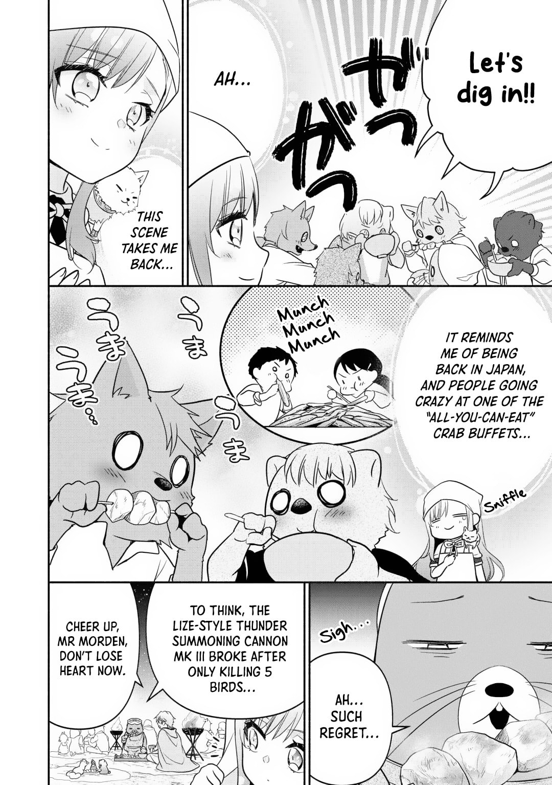 The Reincarnated Little Girl Lives With Divine Beast, Prince, and Mercenaries of Tough Guys