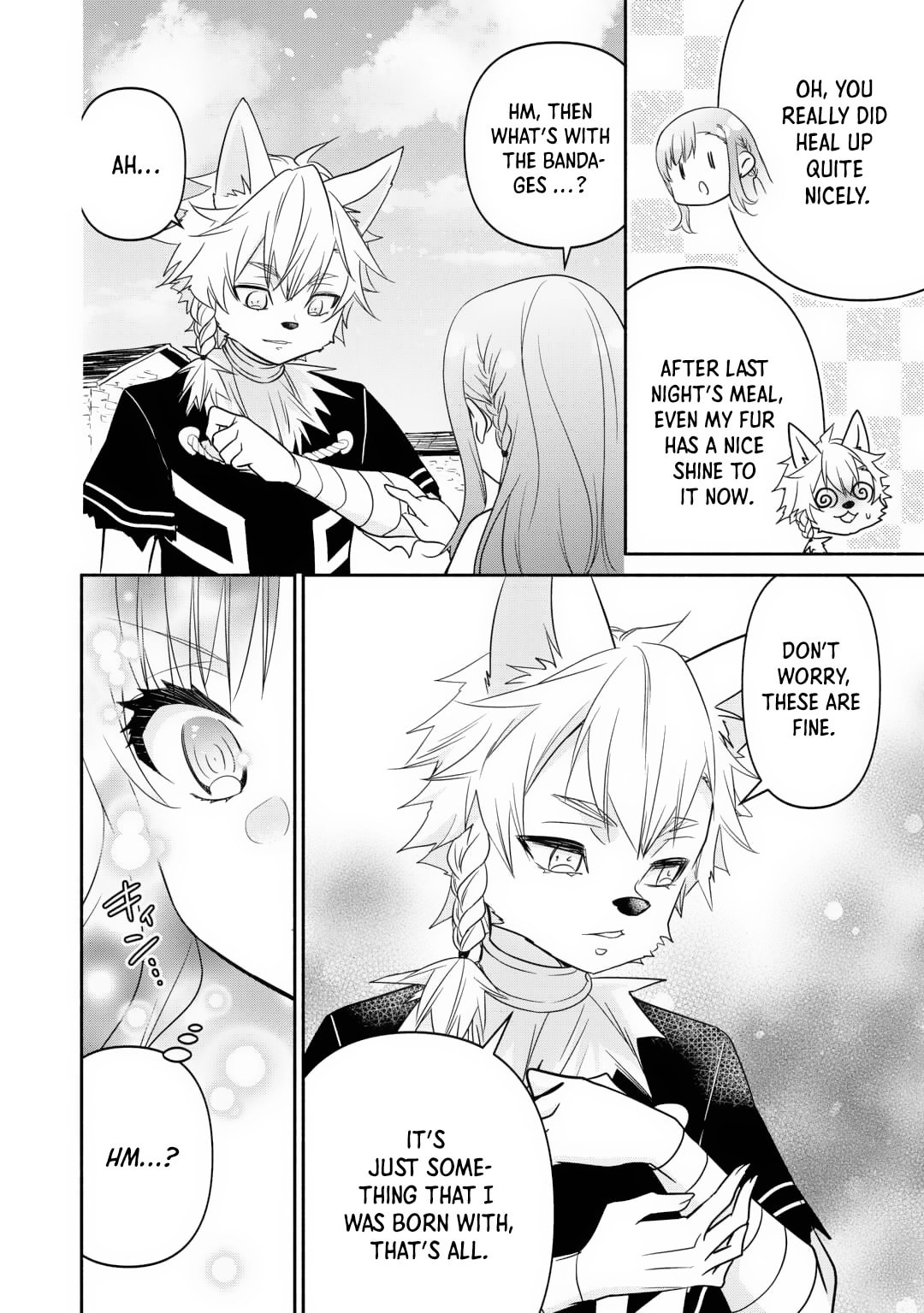 The Reincarnated Little Girl Lives With Divine Beast, Prince, and Mercenaries of Tough Guys