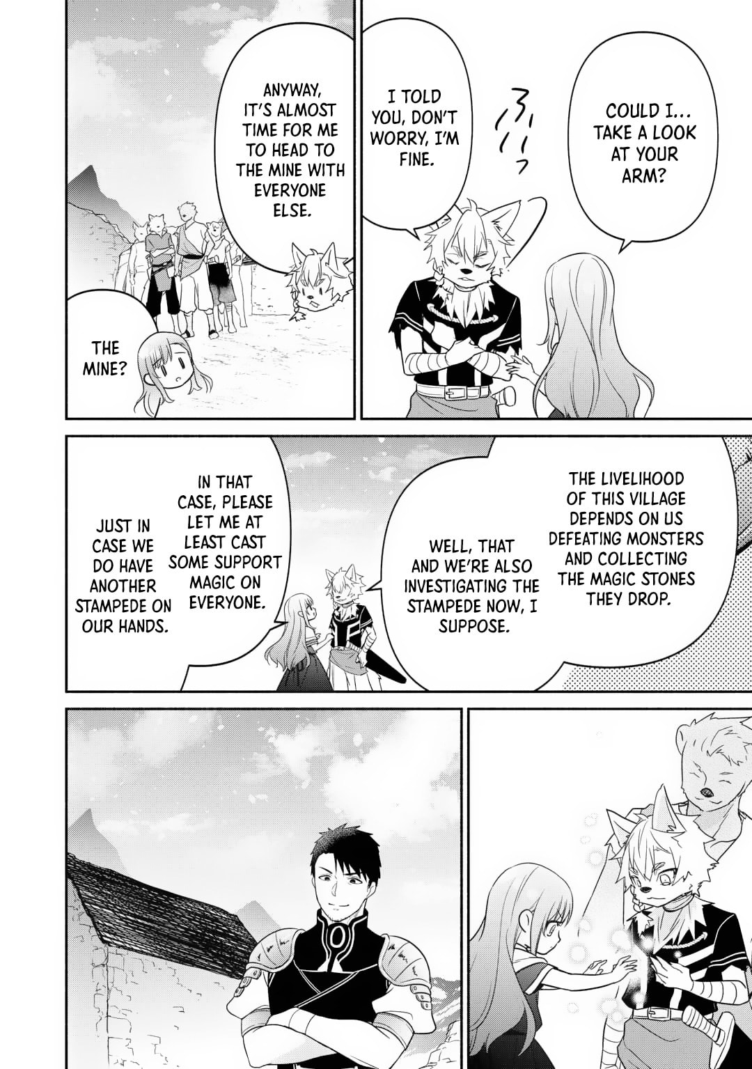 The Reincarnated Little Girl Lives With Divine Beast, Prince, and Mercenaries of Tough Guys