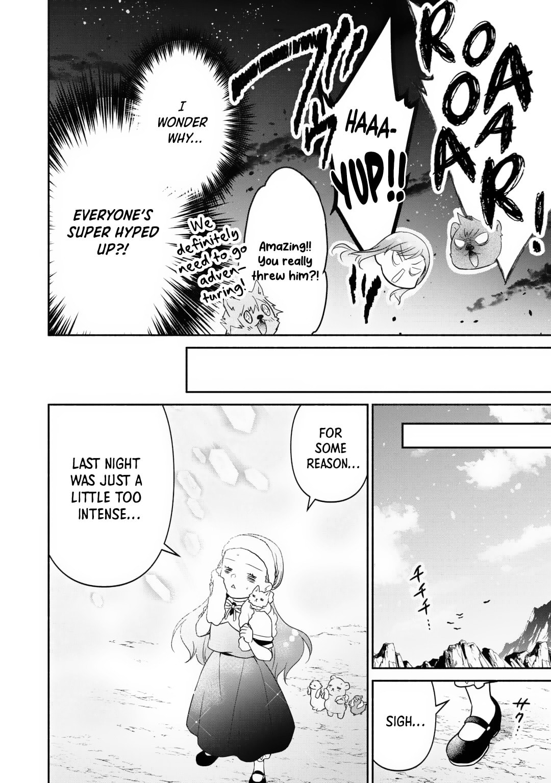 The Reincarnated Little Girl Lives With Divine Beast, Prince, and Mercenaries of Tough Guys