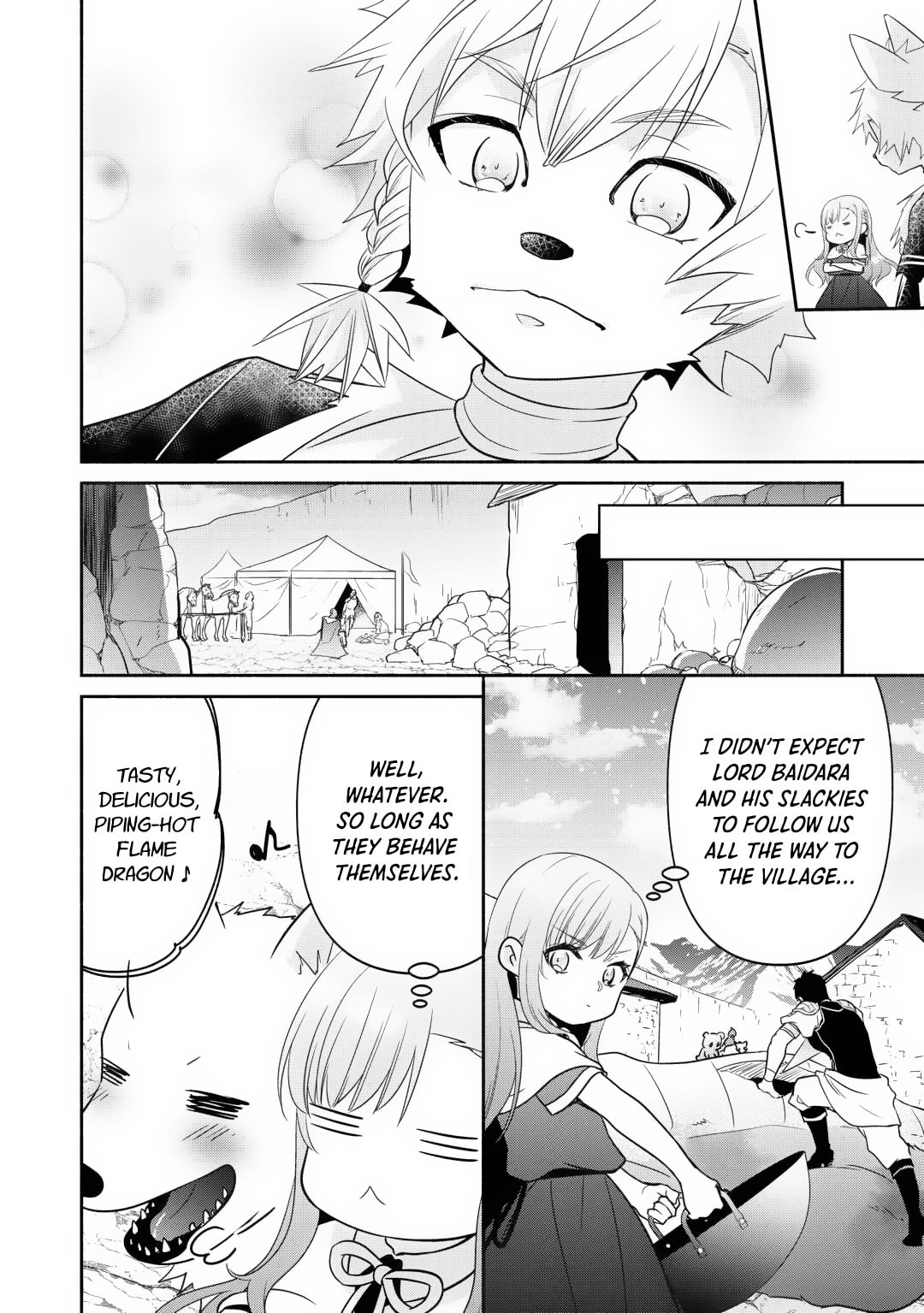 The Reincarnated Little Girl Lives With Divine Beast, Prince, and Mercenaries of Tough Guys