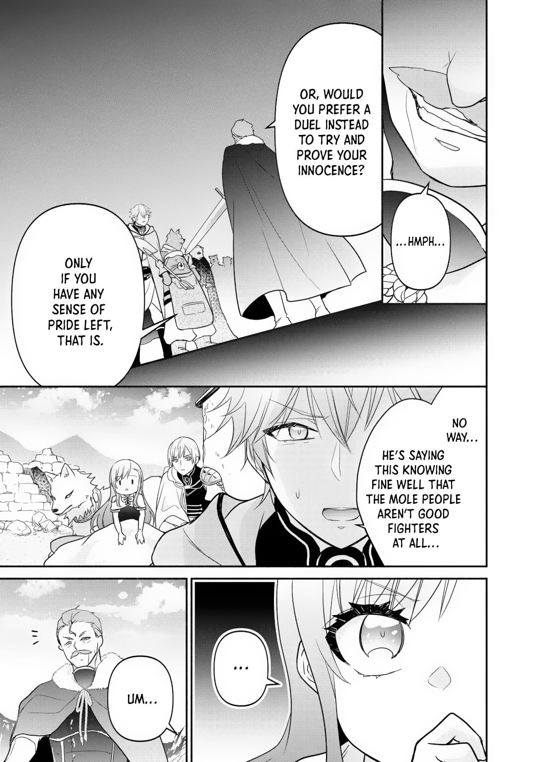 The Reincarnated Little Girl Lives With Divine Beast, Prince, and Mercenaries of Tough Guys