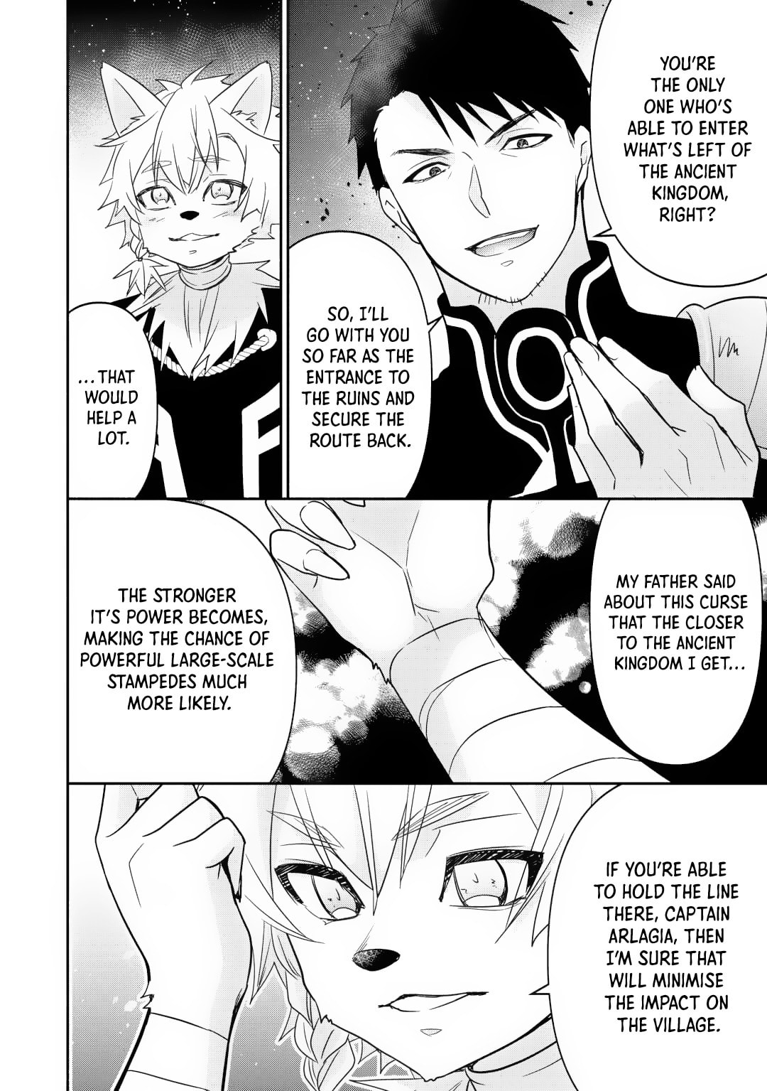 The Reincarnated Little Girl Lives With Divine Beast, Prince, and Mercenaries of Tough Guys