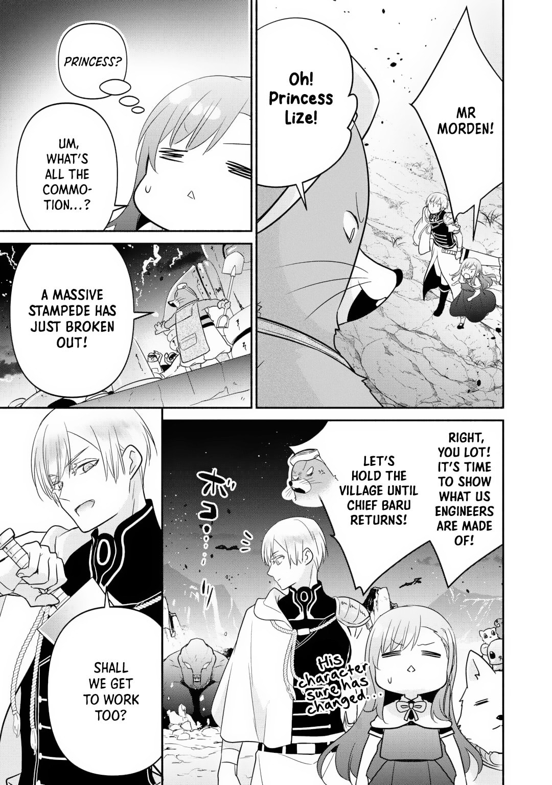 The Reincarnated Little Girl Lives With Divine Beast, Prince, and Mercenaries of Tough Guys