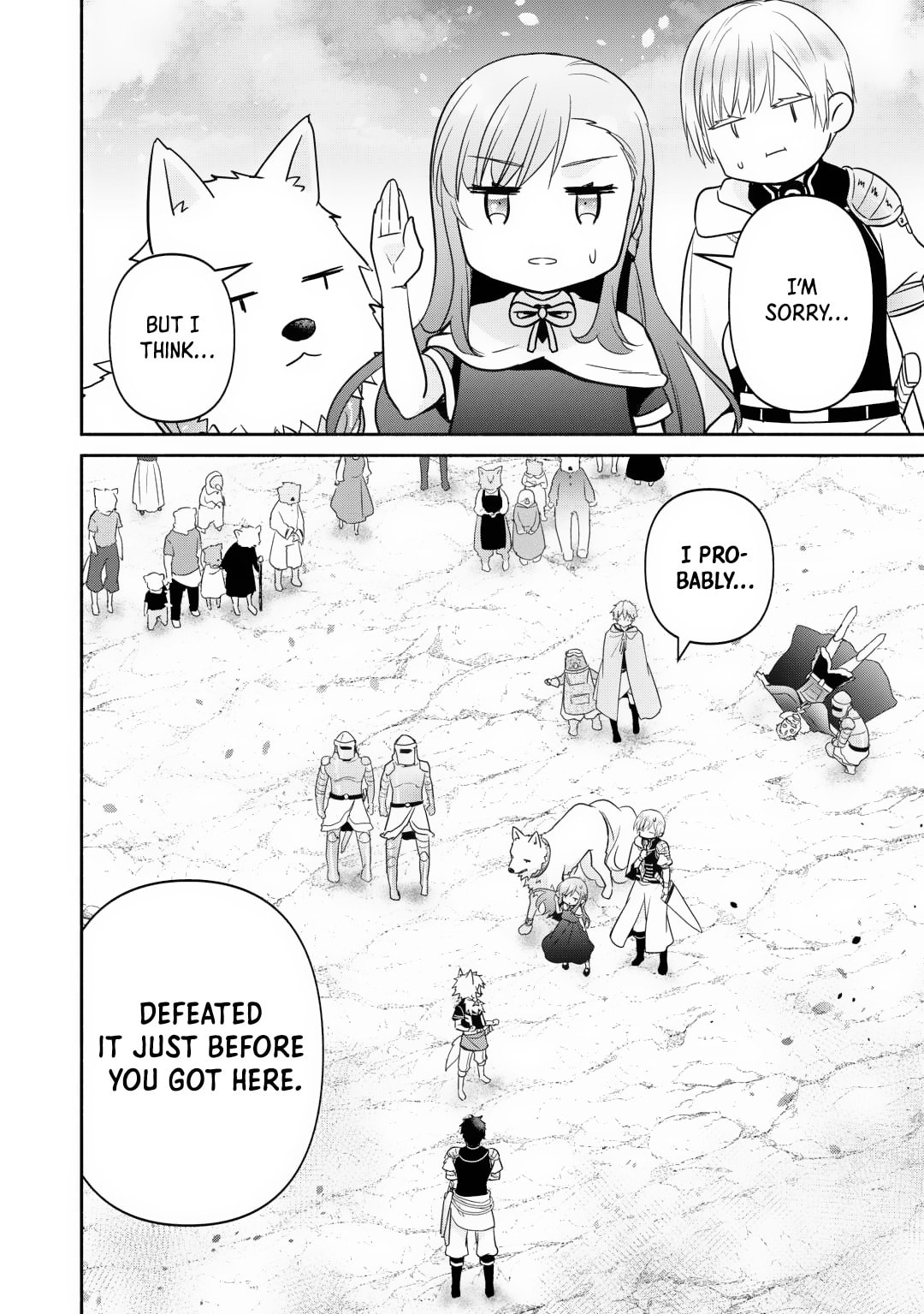 The Reincarnated Little Girl Lives With Divine Beast, Prince, and Mercenaries of Tough Guys