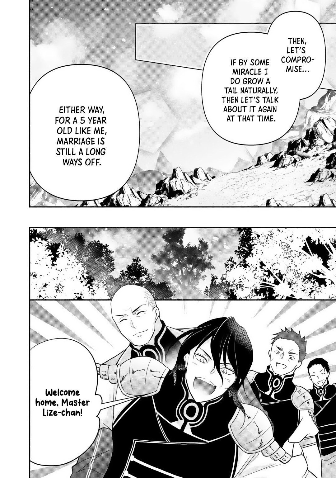 The Reincarnated Little Girl Lives With Divine Beast, Prince, and Mercenaries of Tough Guys