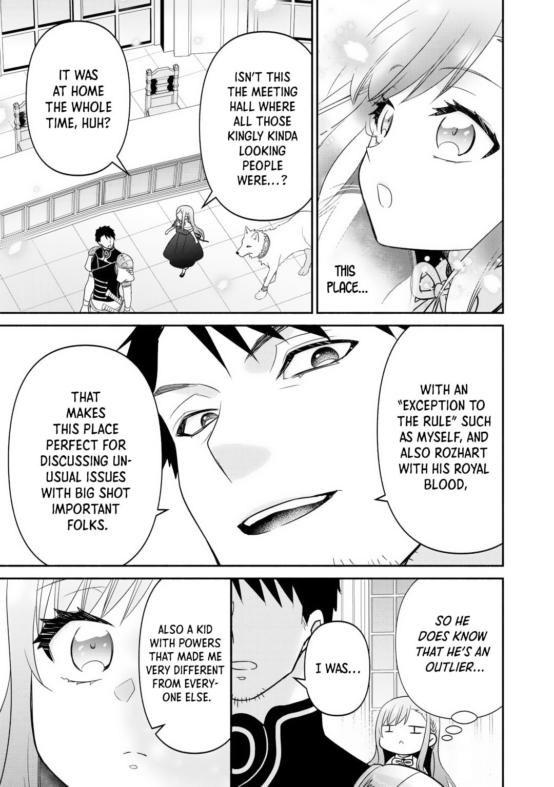 The Reincarnated Little Girl Lives With Divine Beast, Prince, and Mercenaries of Tough Guys