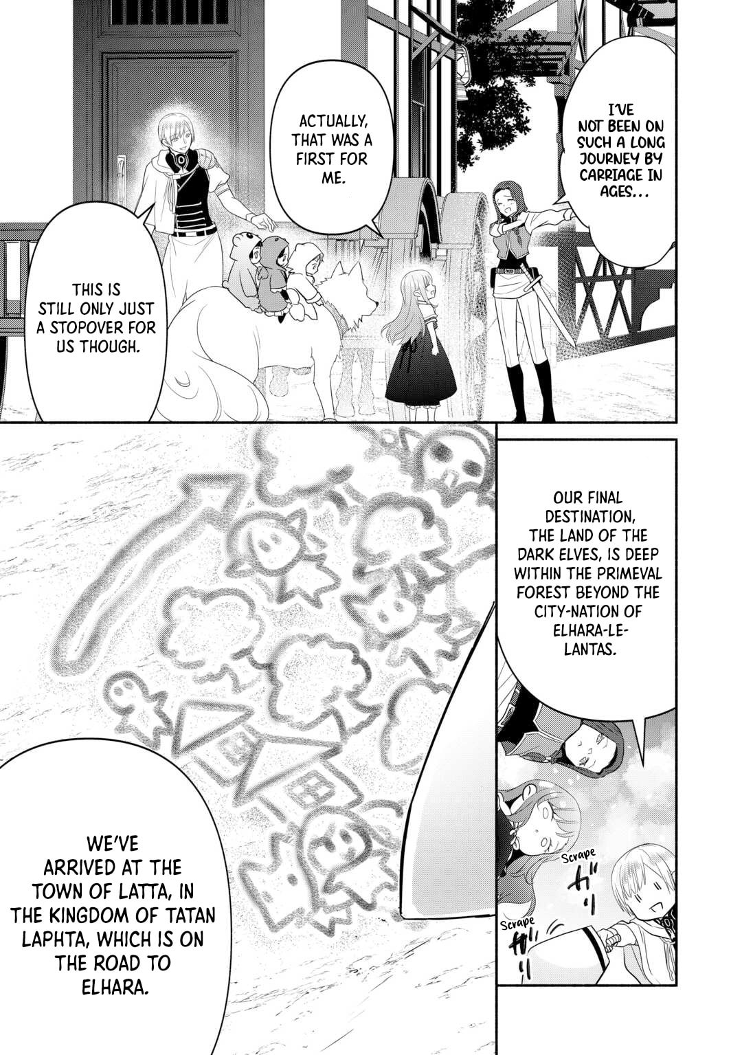 The Reincarnated Little Girl Lives With Divine Beast, Prince, and Mercenaries of Tough Guys