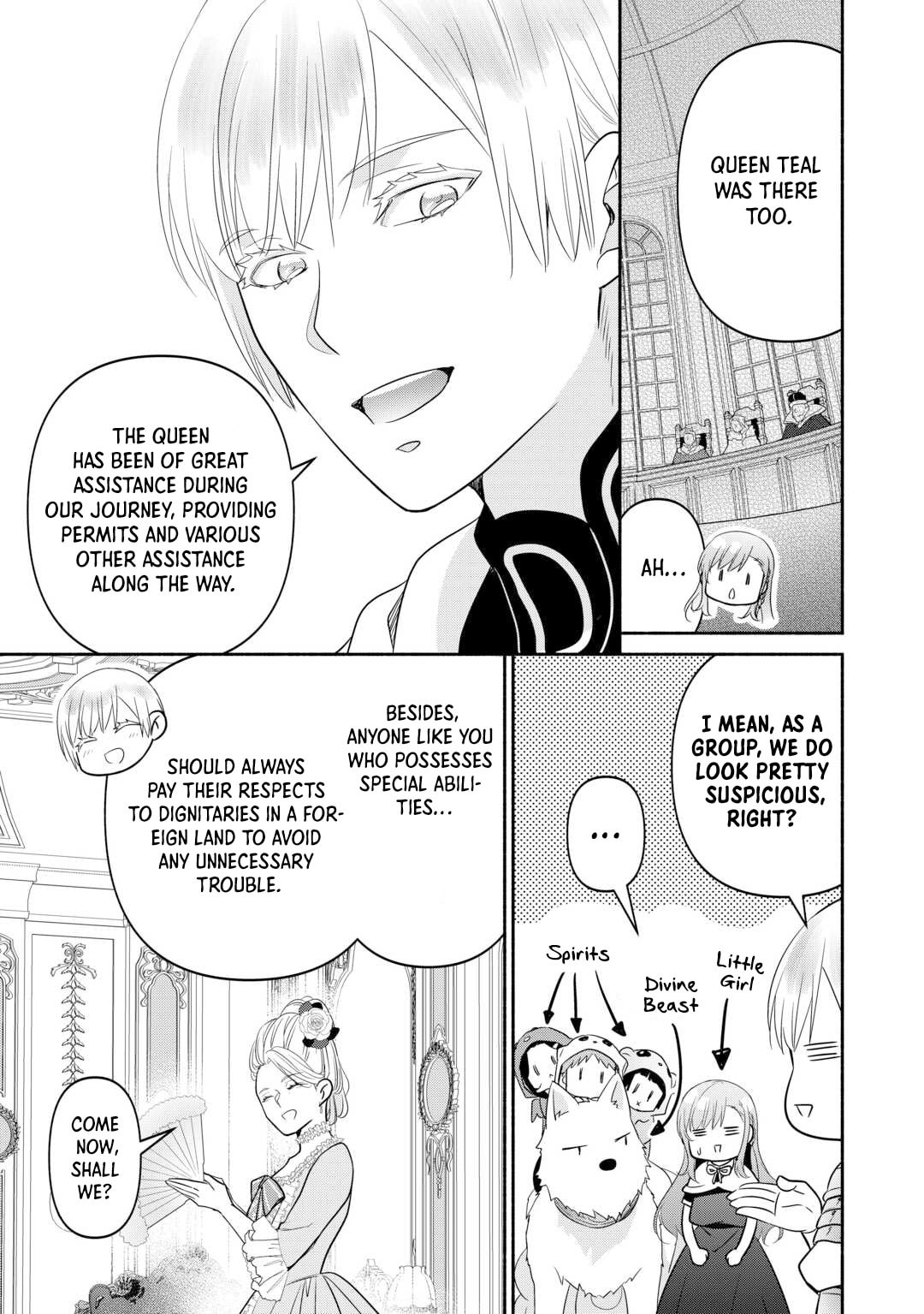 The Reincarnated Little Girl Lives With Divine Beast, Prince, and Mercenaries of Tough Guys