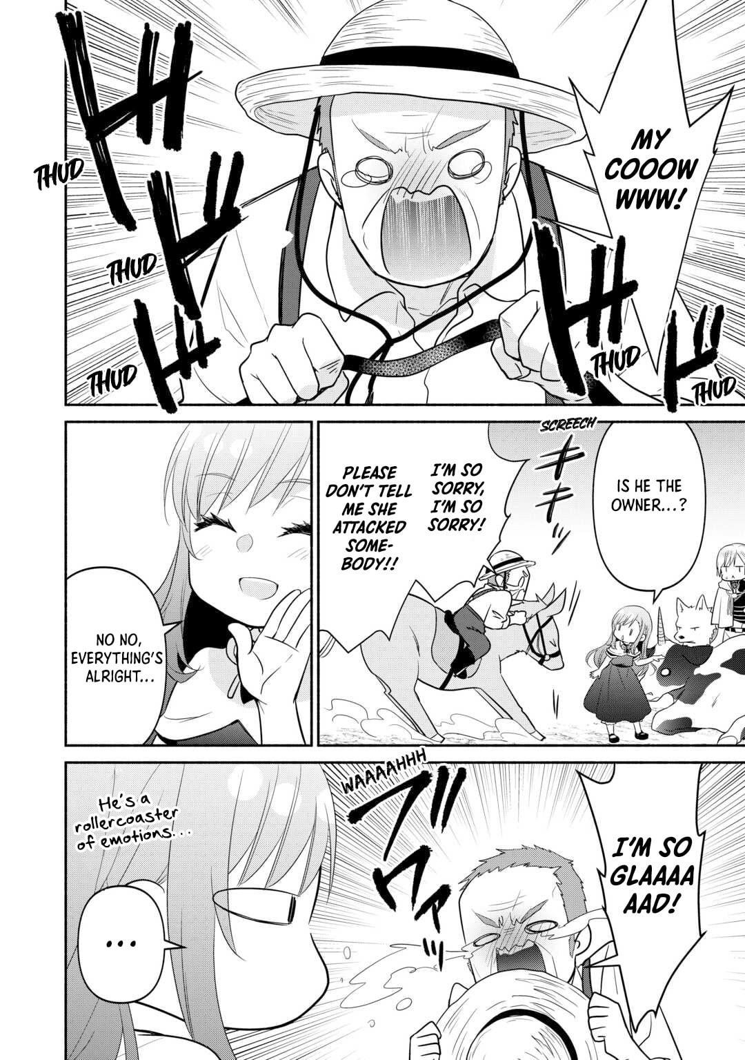 The Reincarnated Little Girl Lives With Divine Beast, Prince, and Mercenaries of Tough Guys