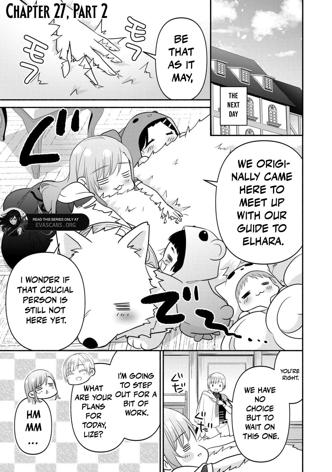 The Reincarnated Little Girl Lives With Divine Beast, Prince, and Mercenaries of Tough Guys