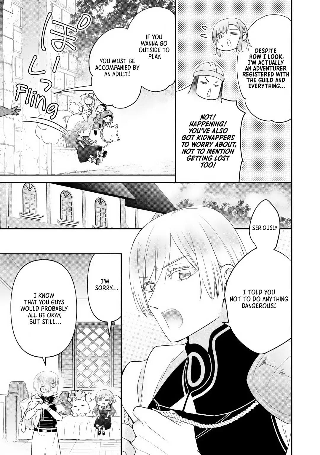 The Reincarnated Little Girl Lives With Divine Beast, Prince, and Mercenaries of Tough Guys