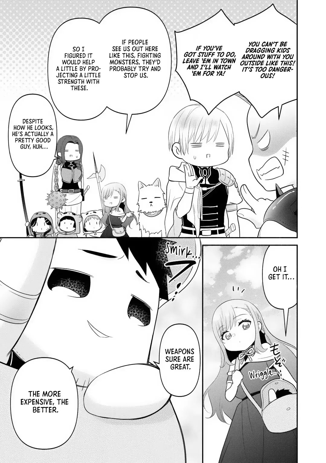 The Reincarnated Little Girl Lives With Divine Beast, Prince, and Mercenaries of Tough Guys