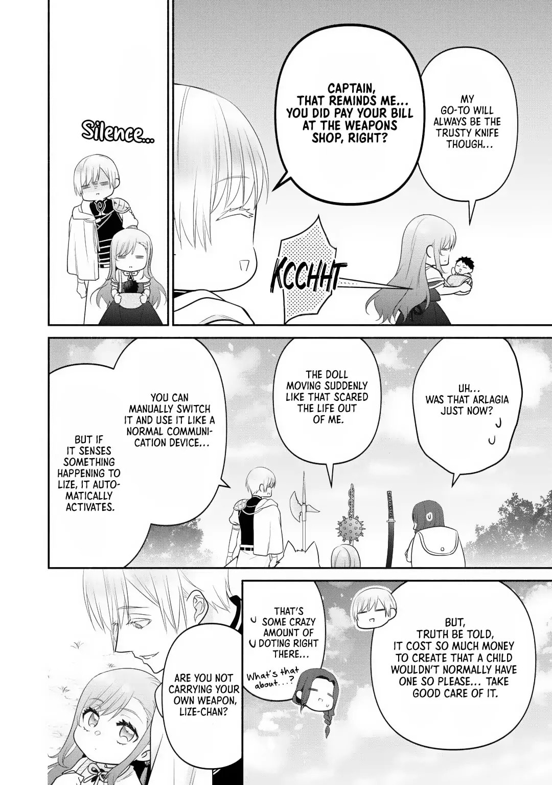 The Reincarnated Little Girl Lives With Divine Beast, Prince, and Mercenaries of Tough Guys