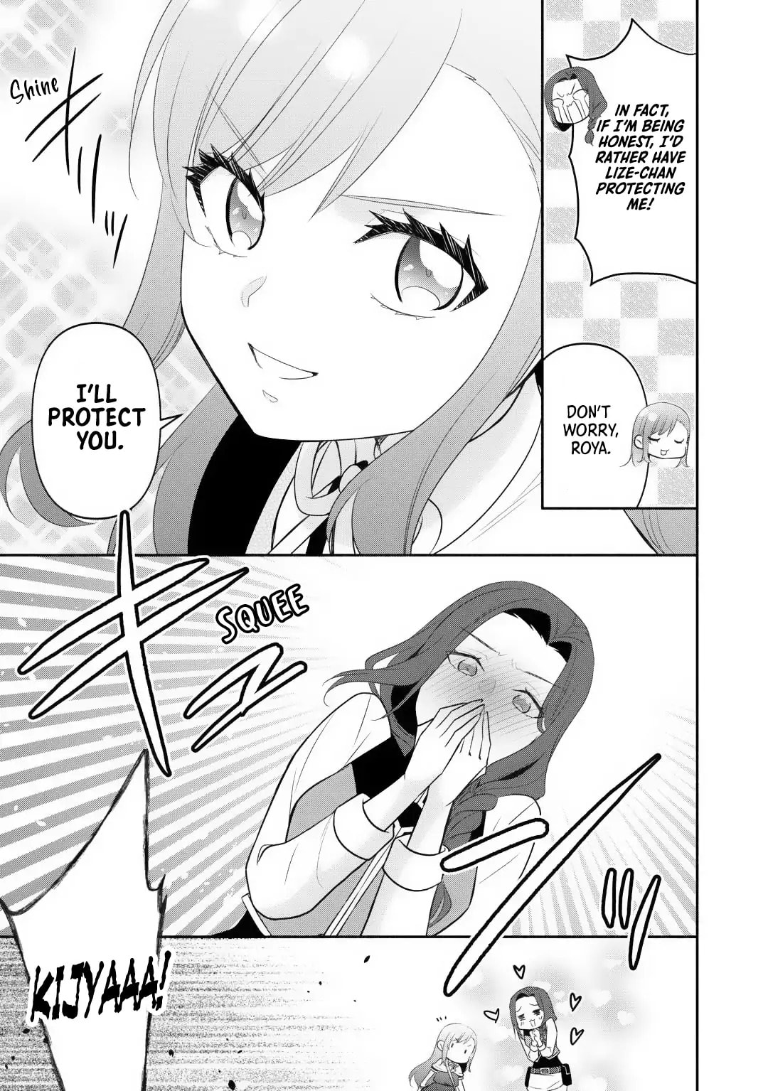 The Reincarnated Little Girl Lives With Divine Beast, Prince, and Mercenaries of Tough Guys